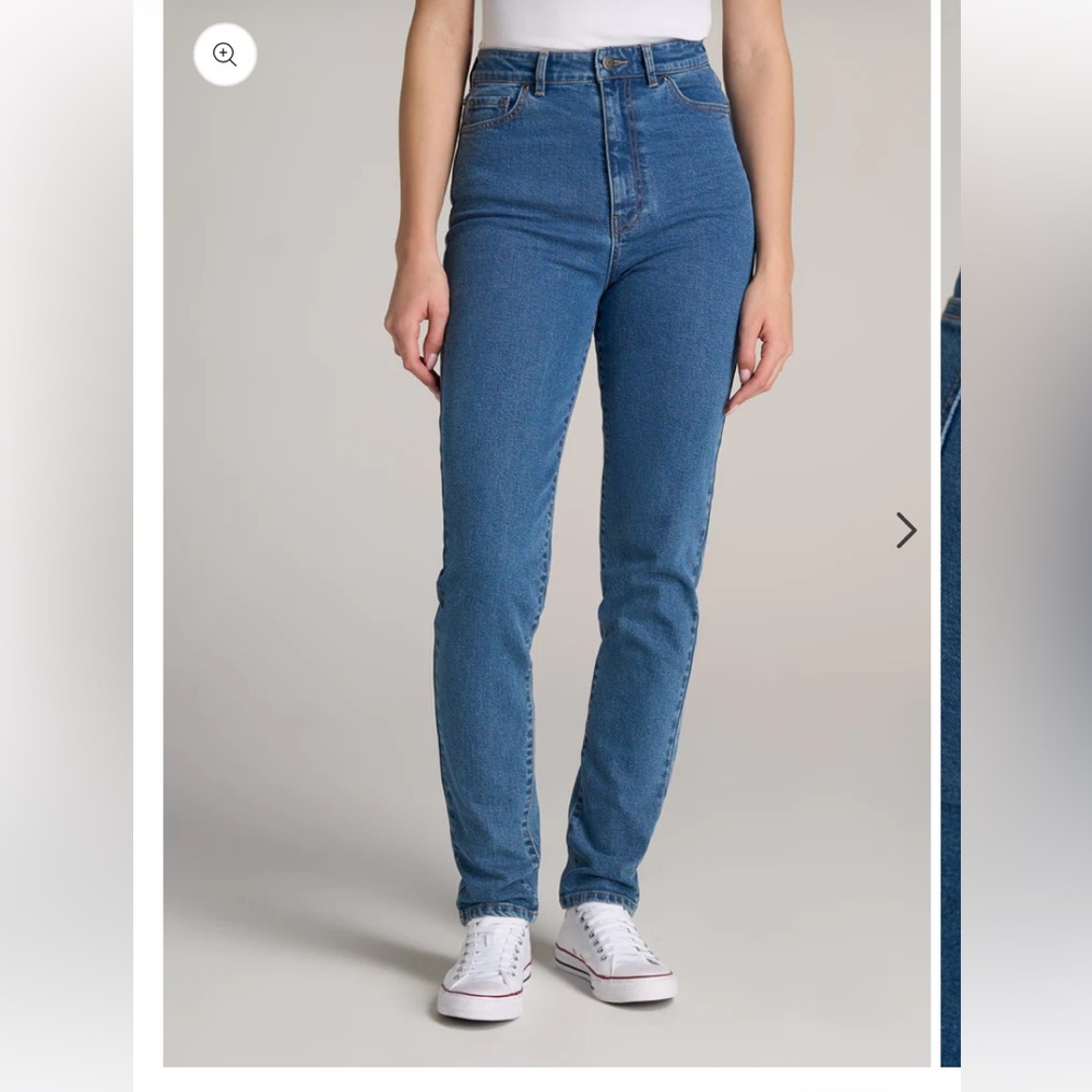 Classic High-Rise Blue Women's Jeans